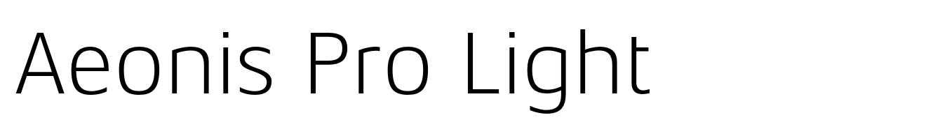 Aeonis Pro Light